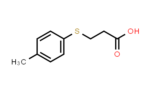 CAS No. 13739-35-0, 3-[(4-Methylphenyl)thio]propanoic acid