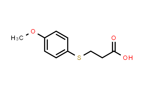 CAS No. 13739-36-1, 3-[(4-Methoxyphenyl)thio]propanoic acid