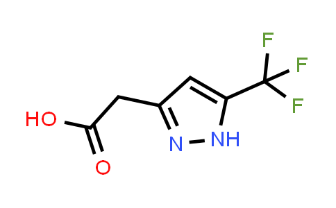 CAS No. 1374032-37-7, 2-(5-(Trifluoromethyl)-1H-pyrazol-3-yl)acetic acid