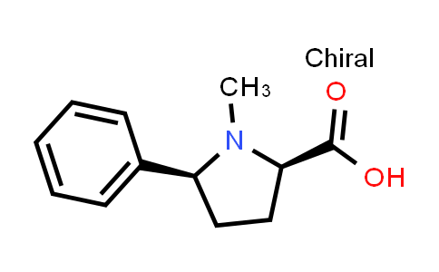 CAS No. 1374032-41-3, (2R,5S)-1-Methyl-5-phenylpyrrolidine-2-carboxylic acid