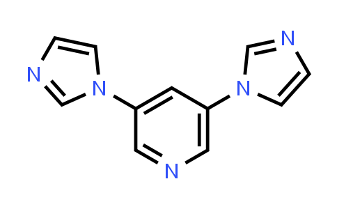 CAS No. 1374155-84-6, 3,5-Di(1H-imidazol-1-yl)pyridine