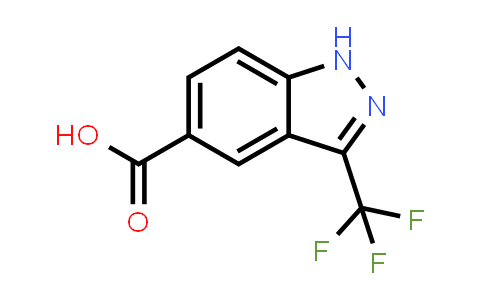 CAS No. 1374258-59-9, 3-(Trifluoromethyl)-1H-indazole-5-carboxylic acid