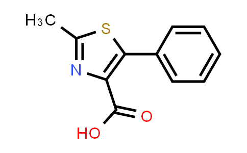 CAS No. 13743-09-4, 2-Methyl-5-phenylthiazole-4-carboxylic acid
