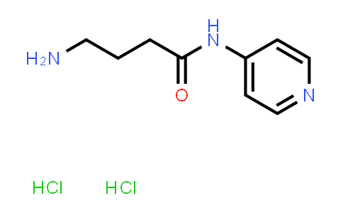 CAS No. 1374408-07-7, 4-Amino-N-(pyridin-4-yl)butanamide dihydrochloride