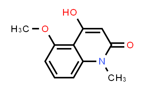 CAS No. 137441-18-0, 4-Hydroxy-5-methoxy-1-methylquinolin-2(1H)-one
