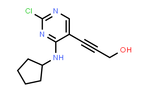 CAS No. 1374639-76-5, 3-[2-Chloro-4-(cyclopentylamino)-5-pyrimidinyl]-2-propyn-1-ol
