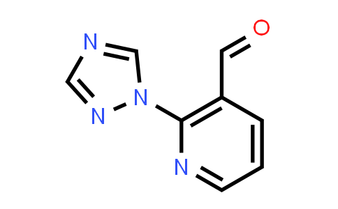 CAS No. 1374649-96-3, 2-(1H-1,2,4-Triazol-1-yl)nicotinaldehyde
