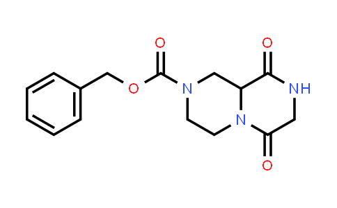 CAS No. 1374651-38-3, 2-CBZ-6,9-DIOXOOCTAHYDROPYRAZINO[1,2-A]PYRAZINE