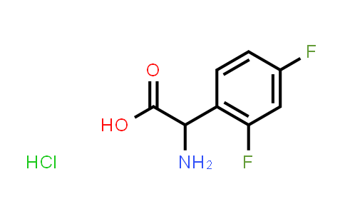 CAS No. 1374651-47-4, 2-Amino-2-(2,4-difluorophenyl)acetic acid hydrochloride