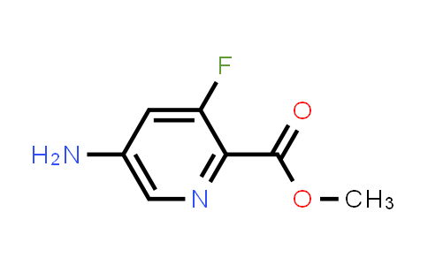 CAS No. 1374652-08-0, Methyl 5-amino-3-fluoropyridine-2-carboxylate