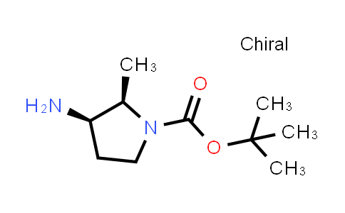 CAS No. 1374653-02-7, tert-Butyl (2R,3R)-3-amino-2-methylpyrrolidine-1-carboxylate