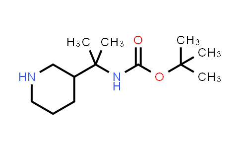 CAS No. 1374658-31-7, tert-Butyl (2-(piperidin-3-yl)propan-2-yl)carbamate