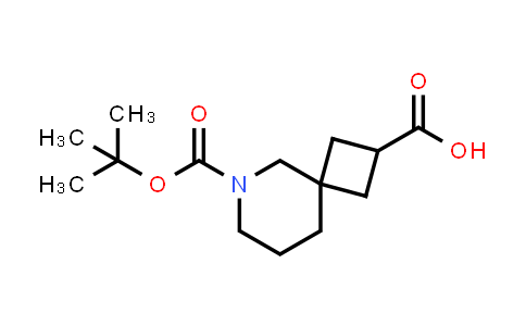 CAS No. 1374659-03-6, 6-(tert-Butoxycarbonyl)-6-azaspiro[3.5]nonane-2-carboxylic acid