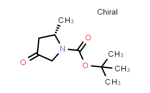 CAS No. 1374673-93-4, (S)-tert-Butyl 2-methyl-4-oxopyrrolidine-1-carboxylate