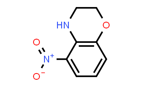 CAS No. 137469-90-0, 2H-1,4-Benzoxazine, 3,4-dihydro-5-nitro-