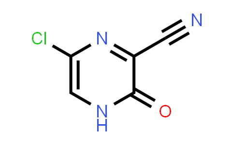 CAS No. 1374986-27-2, 6-Chloro-3-oxo-3,4-dihydropyrazine-2-carbonitrile