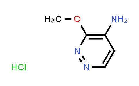 CAS No. 1375069-37-6, 3-Methoxypyridazin-4-amine hydrochloride