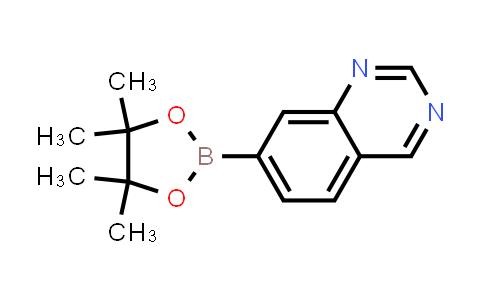 CAS No. 1375108-46-5, 7-(4,4,5,5-Tetramethyl-1,3,2-dioxaborolan-2-yl)quinazoline