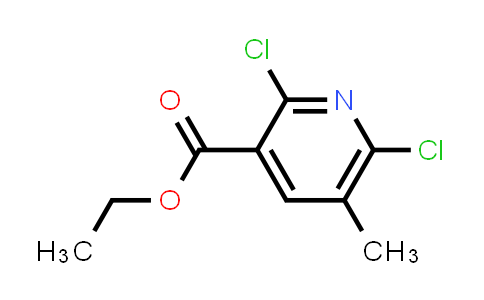 CAS No. 137520-86-6, Ethyl 2,6-dichloro-5-methylpyridine-3-carboxylate