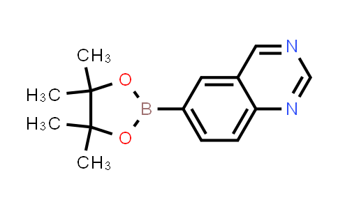 CAS No. 1375301-92-0, 6-(4,4,5,5-Tetramethyl-1,3,2-dioxaborolan-2-yl)quinazoline