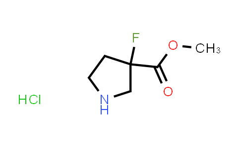 CAS No. 1375473-59-8, Methyl 3-fluoropyrrolidine-3-carboxylate hydrochloride