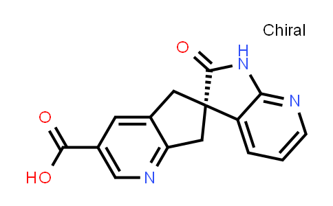 CAS No. 1375541-21-1, (S)-2'-Oxo-1',2',5,7-tetrahydrospiro[cyclopenta[b]pyridine-6,3'-pyrrolo[2,3-b]pyridine]-3-carboxylic acid