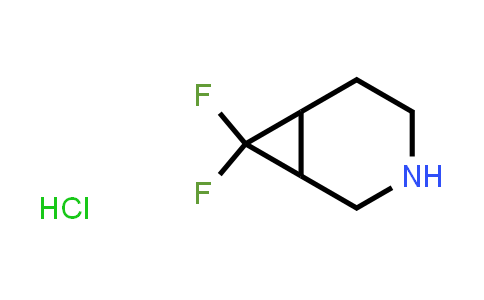 CAS No. 1376248-54-2, 7,7-Difluoro-3-azabicyclo[4.1.0]heptane hydrochloride