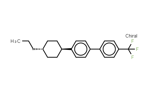 CAS No. 137644-51-0, 4-((1r,4s)-4-Propylcyclohexyl)-4'-(trifluoromethyl)-1,1'-biphenyl
