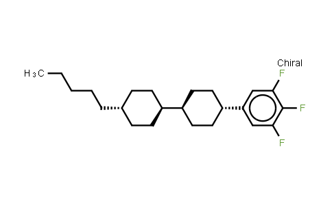 CAS No. 137644-54-3, trans,trans-4'-Pentyl-4-(3,4,5-trifluorophenyl)bicyclohexyl