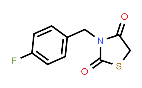CAS No. 137660-67-4, 3-(4-Fluorobenzyl)-1,3-thiazolidine-2,4-dione