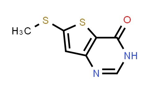CAS No. 1377578-52-3, 6-(Methylthio)thieno[3,2-d]pyrimidin-4(3H)-one