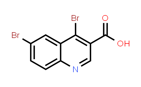 CAS No. 1378254-96-6, 4,6-Dibromoquinoline-3-carboxylic acid