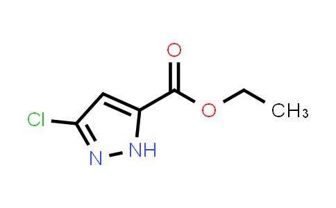 CAS No. 1378271-66-9, Ethyl 3-chloro-1H-pyrazole-5-carboxylate