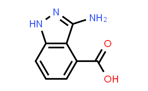 CAS No. 1378774-23-2, 3-Amino-1H-indazole-4-carboxylic acid