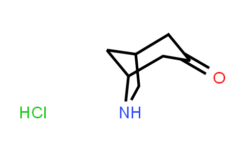 CAS No. 1378821-66-9, 6-Azabicyclo[3.2.1]octan-3-one hydrochloride