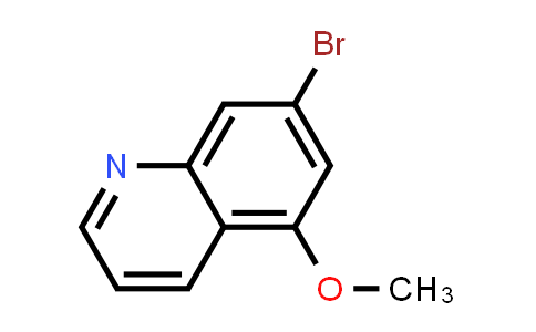 CAS No. 1378860-76-4, 7-Bromo-5-methoxyquinoline