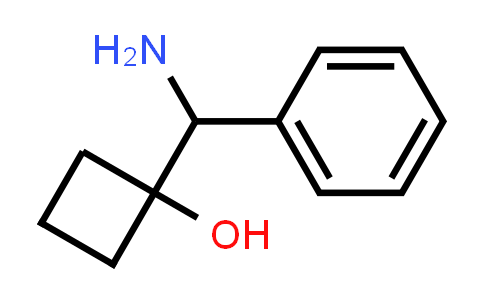 CAS No. 1378861-46-1, 1-[Amino(phenyl)methyl]cyclobutan-1-ol