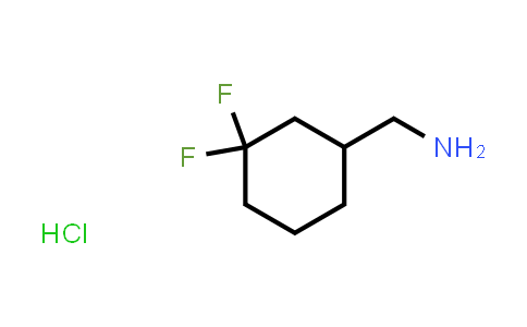 CAS No. 1379025-24-7, (3,3-Difluorocyclohexyl)methanamine hydrochloride