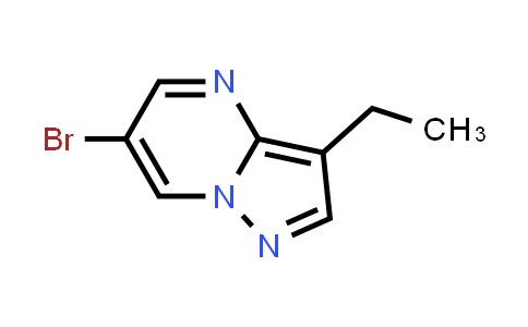CAS No. 1379302-38-1, 6-Bromo-3-ethylpyrazolo[1,5-a]pyrimidine