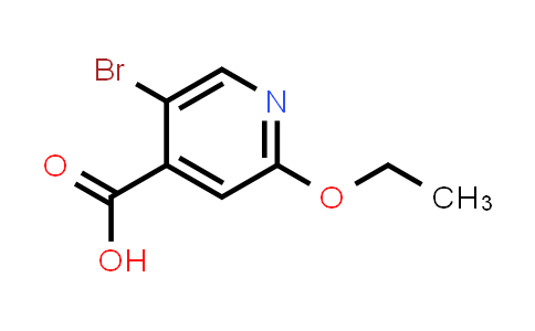 CAS No. 1379305-67-5, 5-Bromo-2-ethoxyisonicotinic acid