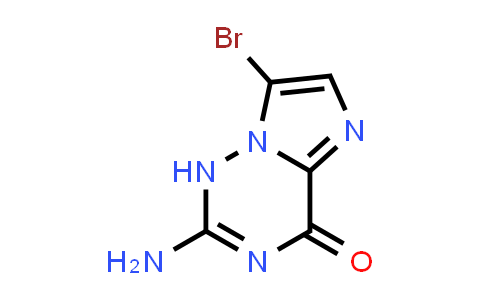 CAS No. 1379323-68-8, 2-Amino-7-bromo-1H,4H-imidazo[2,1-f][1,2,4]triazin-4-one
