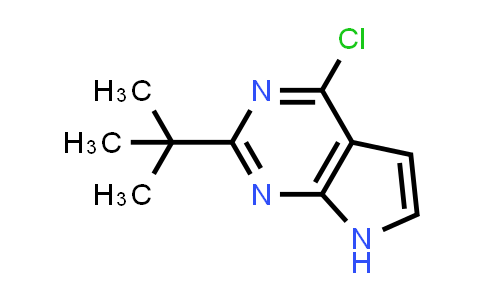 CAS No. 1379340-25-6, 2-tert-Butyl-4-chloro-7H-pyrrolo[2,3-d]pyrimidine