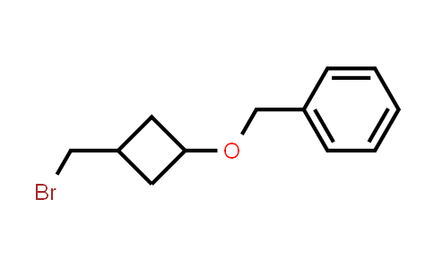 CAS No. 1379358-84-5, ((3-(Bromomethyl)cyclobutoxy)methyl)benzene