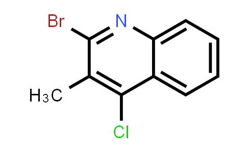 CAS No. 1379615-55-0, 2-Bromo-4-chloro-3-methylquinoline