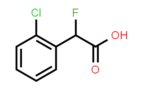 CAS No. 1379664-88-6, 2-(2-Chlorophenyl)-2-fluoroacetic acid