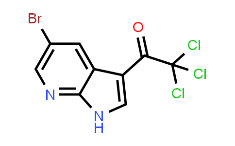 CAS No. 1379670-84-4, 1-(5-Bromo-1H-pyrrolo[2,3-b]pyridin-3-yl)-2,2,2-trichloroethanone