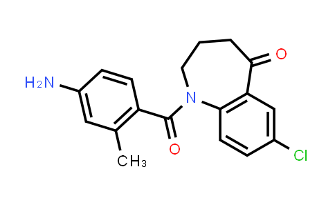 CAS No. 137977-97-0, 1-(4-Amino-2-methylbenzoyl)-7-chloro-1,2,3,4-tetrahydro-5H-1-benzazepin-5-one