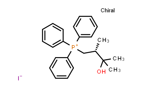 CAS No. 138079-59-1, (R)-(3-hydroxy-2,3-dimethylbutyl)triphenylphosphonium iodide
