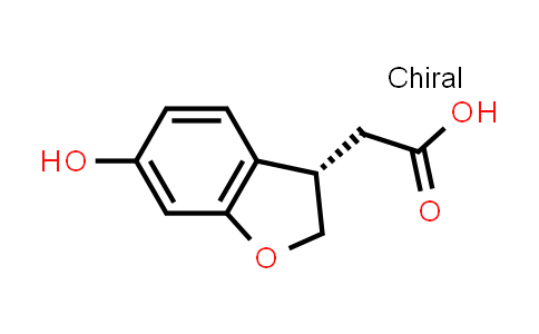 CAS No. 1380792-92-6, (S)-2-(6-hydroxy-2,3-dihydrobenzofuran-3-yl)acetic acid