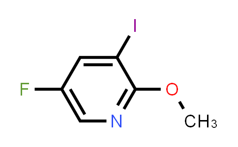 CAS No. 1381944-25-7, 5-Fluoro-3-iodo-2-methoxypyridine